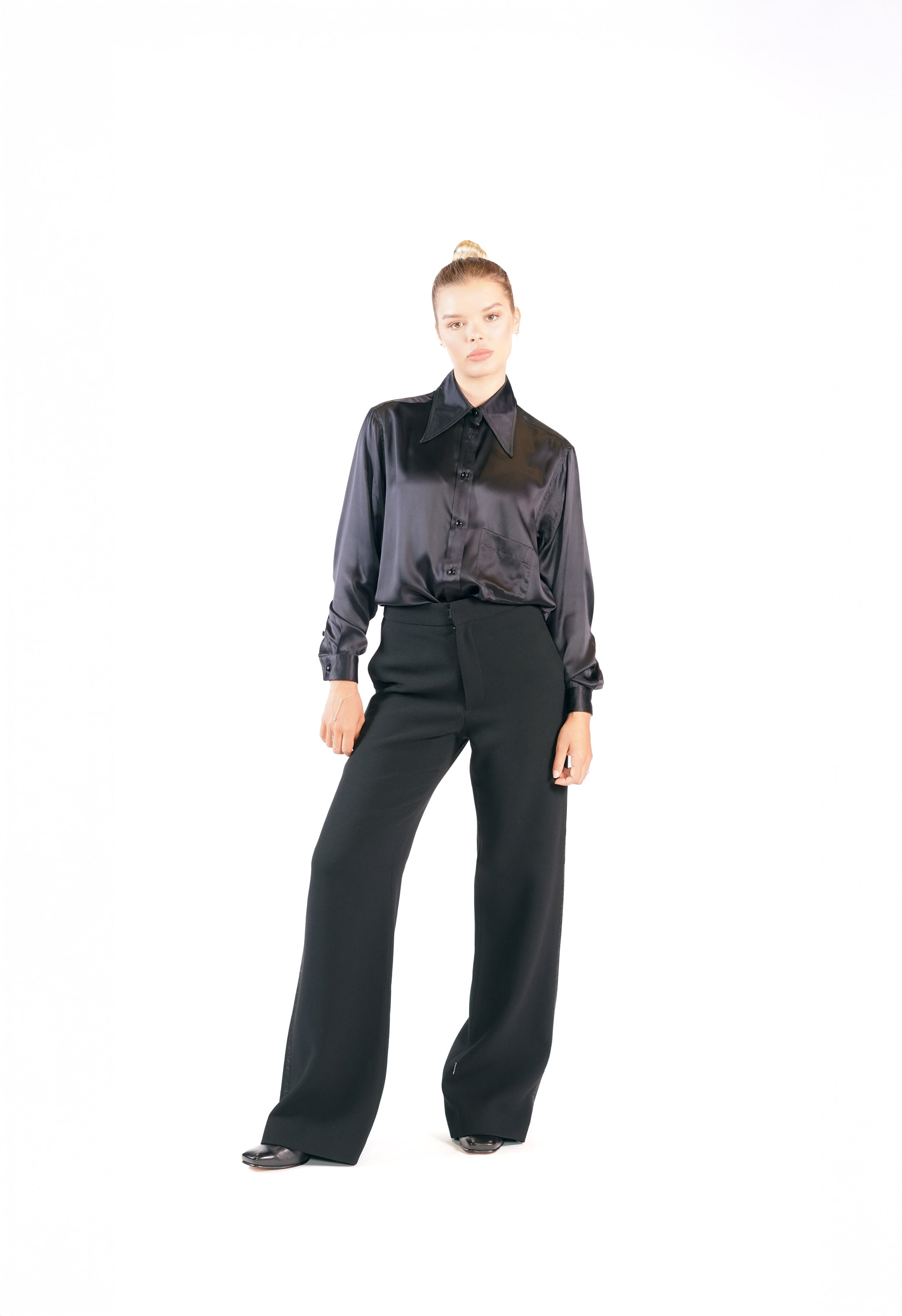 GRETA PANT BLACK TUXEDO