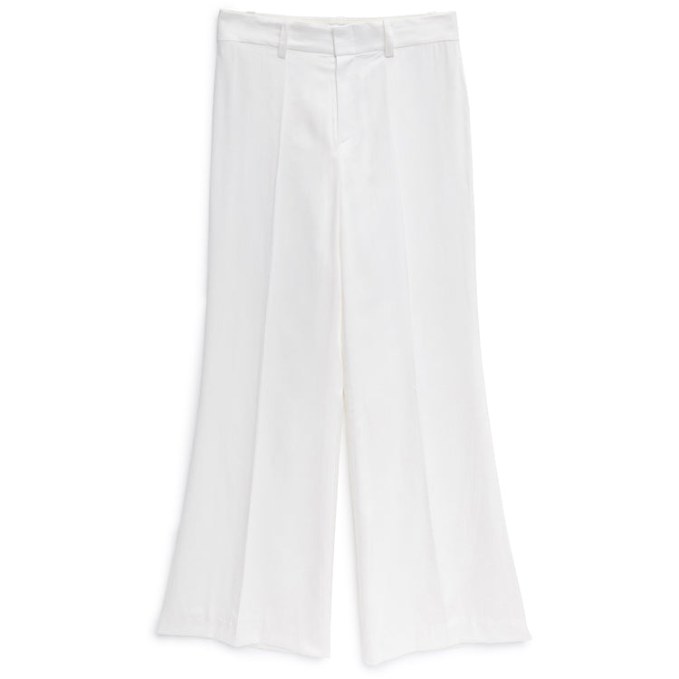 SPRING WIDE LEG TROUSER WHITE