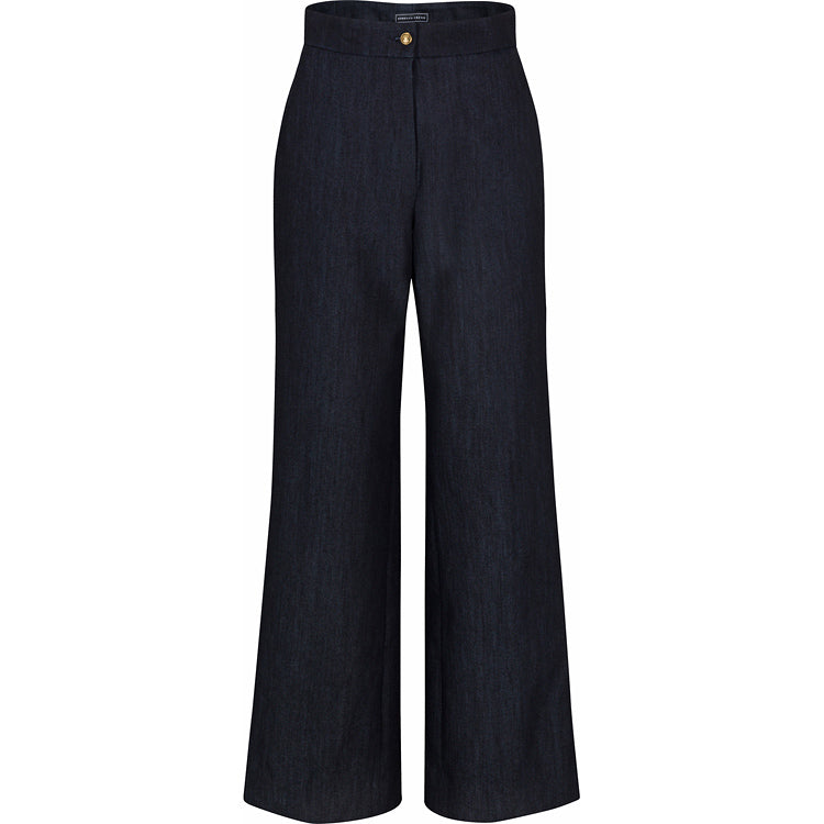 DENIM WIDE LEG SLACK