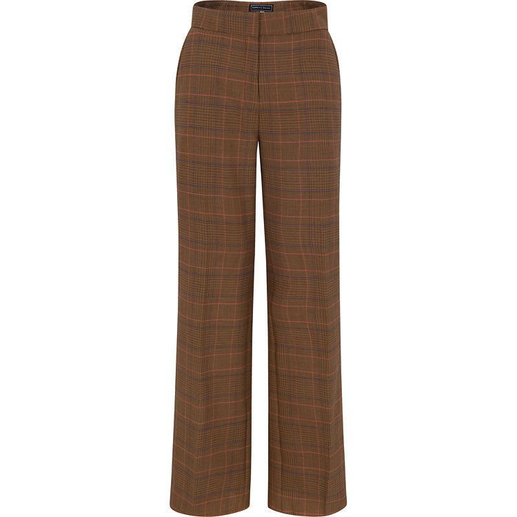 RC PLAID WOOL TROUSER