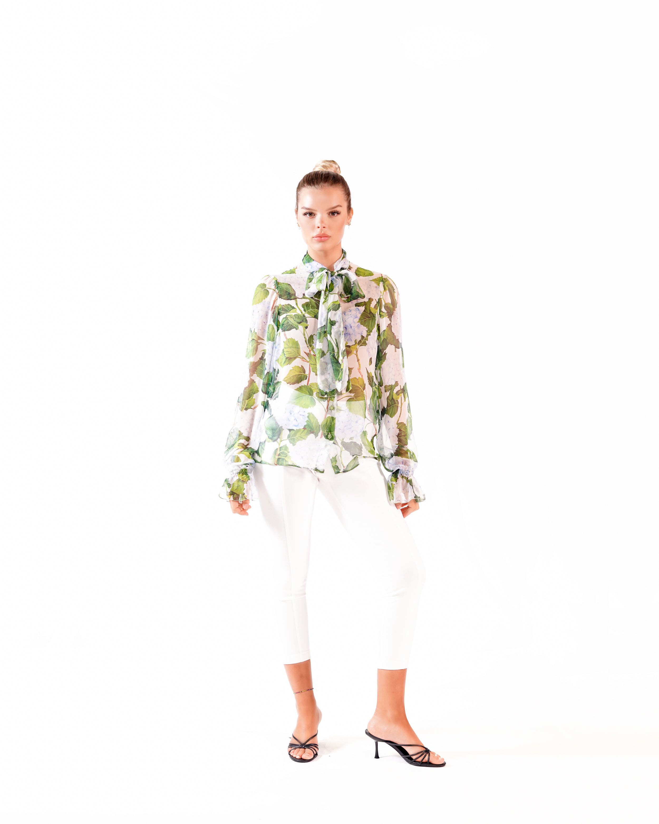 PONTE PANT W/ ZIPPER WHITE